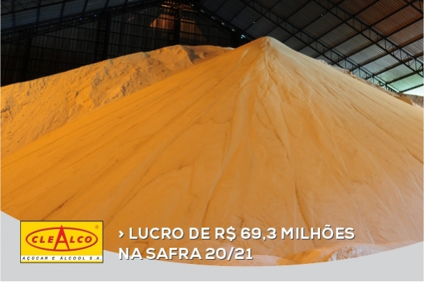 Com lucro de R$ 69,3 milhões Clealco tem melhor safra de sua história